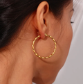 Classic Solid Hoop Earrings